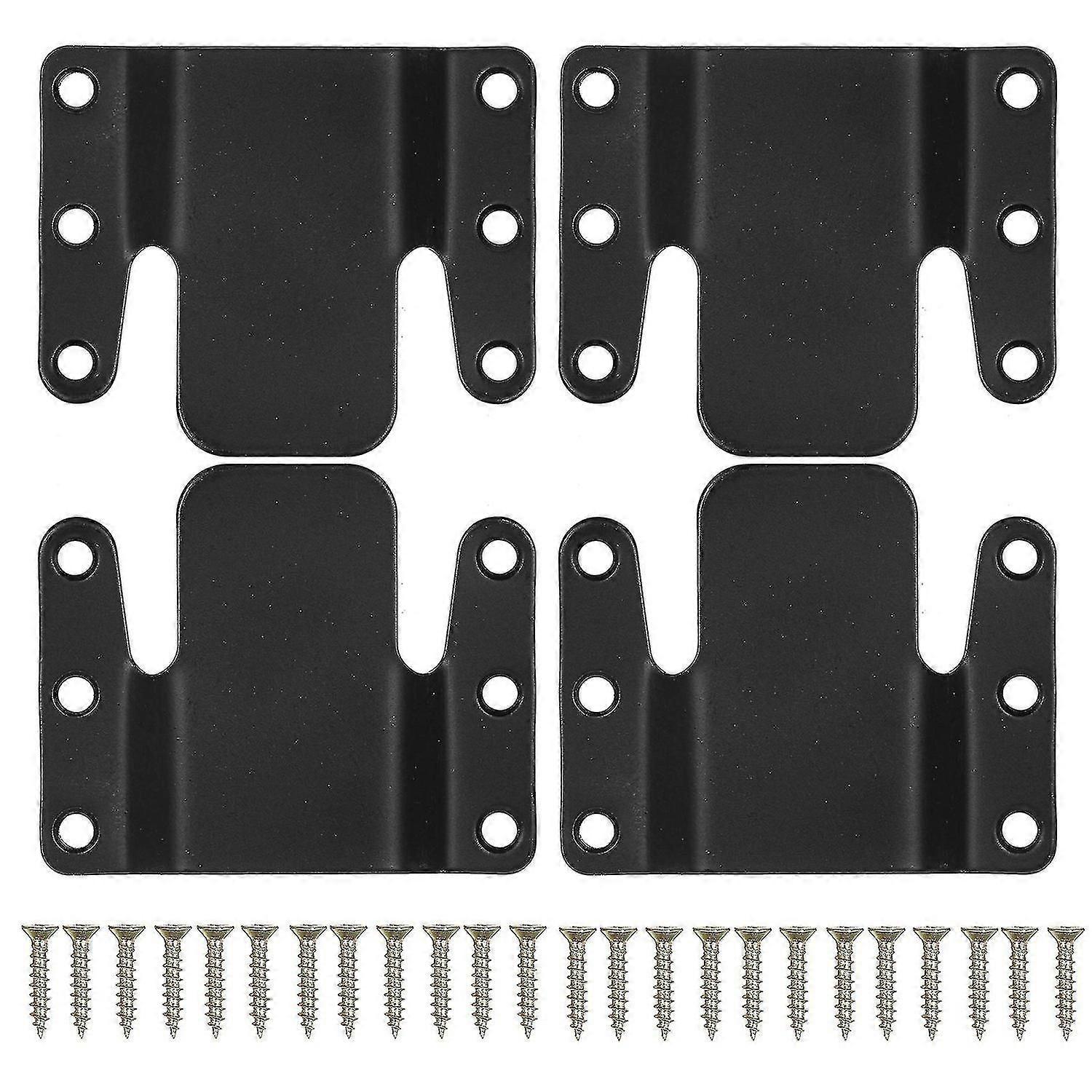 10Pcs Sectional Couch Connectors, Universal Sectional Sofa Interlocking, Easy to Install Couch Clips