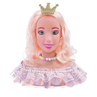2026 Children's toys Doll Head For Hair Styling Doll Head For Girls Hair Styling Deluxe Hairstyle Hair Makeup Doll Toys Hairdresser Pretend