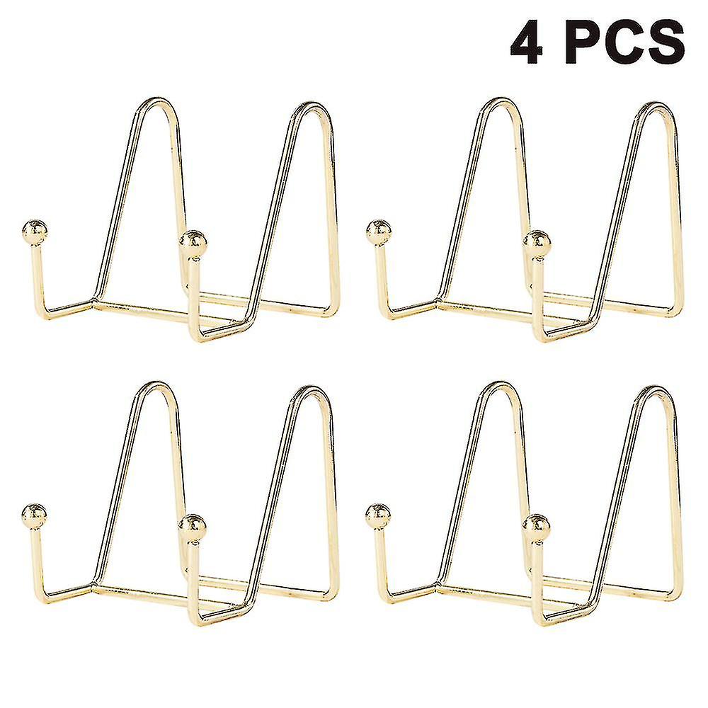 4pcs Plate Stands Compatible With Display Plate Holder Display Stand Metal Frame Holder Stand Compatible With Pict