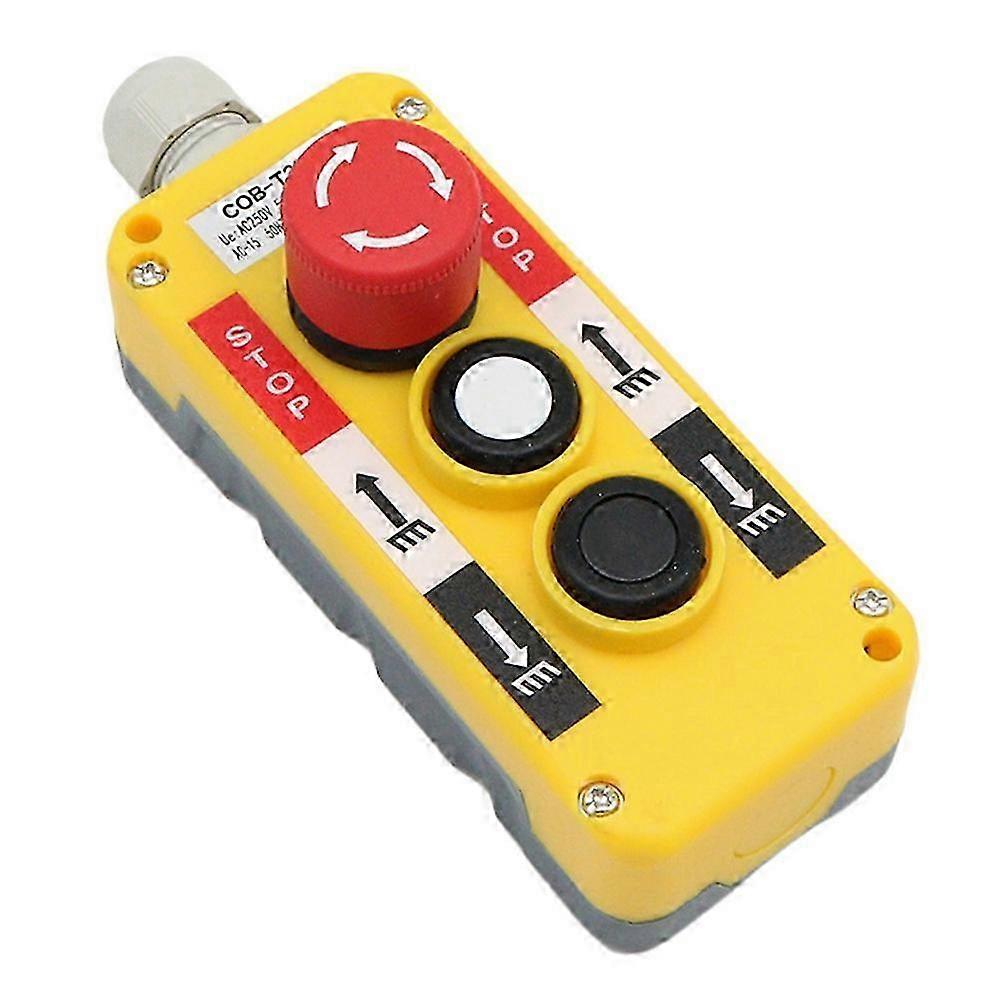 COP-T2813 Lifting Emergency Stop Button Switch Handle Industrial Remote Control and Unloading Elevator Handle