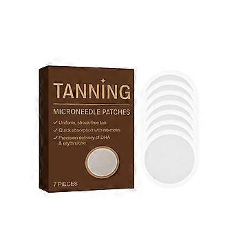 2pcs Tanning Patch, No-Sun Transdermal Tanning Patch, Natural Color, Quick Coloring, Allantoin Moisturizing, Develops in Hours