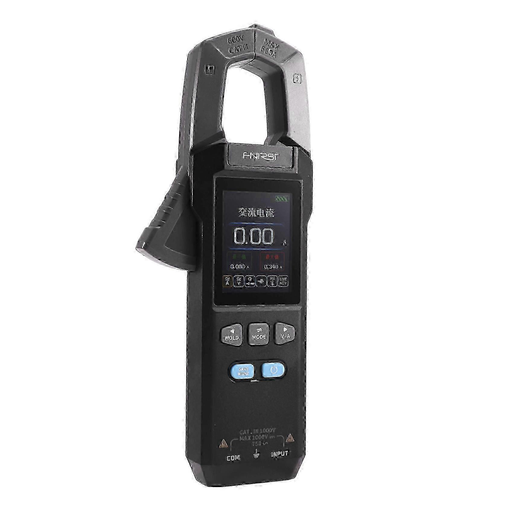FNIRSI DMC-100 Clamp Multimeter Fully Automatic Intelligent High-Precision Clamp Meter Current Meter Multimeter simple
