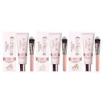 2pcs Foundation Series, 3 Colors Optional, Hydrating Texture, Lightweight and Long-lasting