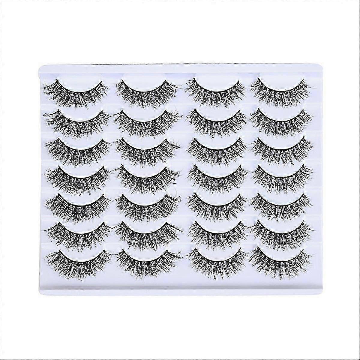 FQ01 3D Soft Natural False Eyelashes False Lashes