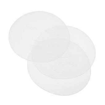 12Pcs Silicone Mask Plates for DIY Facial Mask White Molds