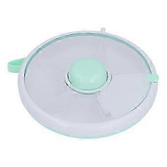 Portable Rotating Leak-Proof Snack Container