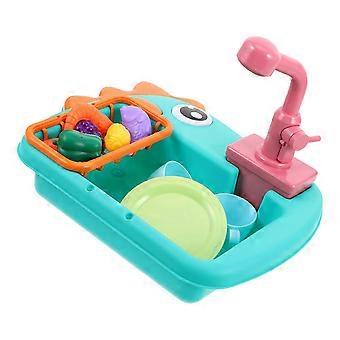 Kids Kitchen Playset Dishwasher Toy for Home Use 1Set Toddler Water Play_bxy3