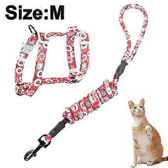 Katzengeschirr und Leine Set Adjable für Outdoor Wal mit Sicherheit Le, und