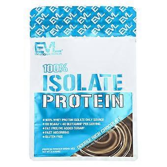 EVLution Nutrition, 100% Isolaat Eiwit, Dubbel Rijke Chocolade, 1 lb (454 g)