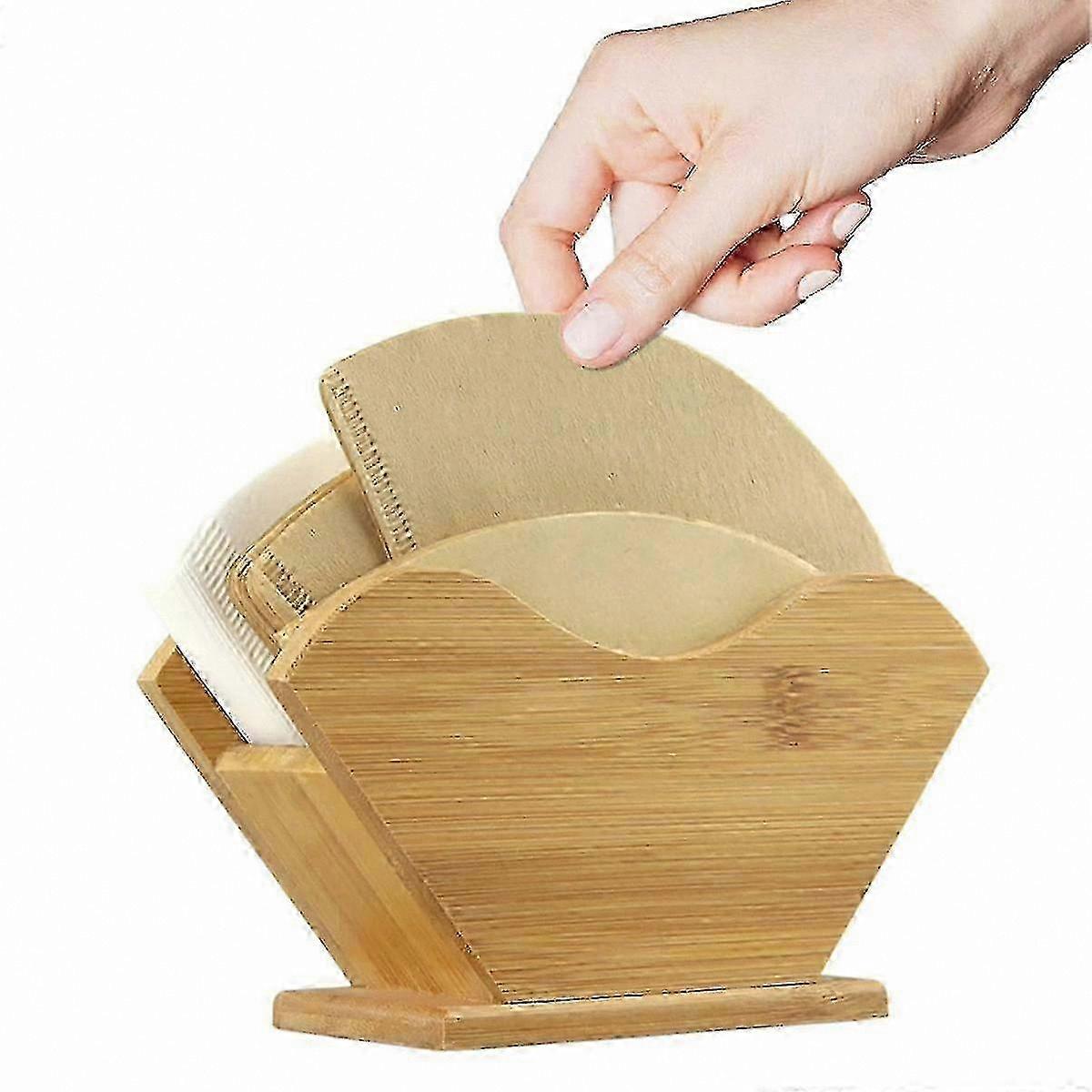 Natural Bamboo Filter Stand