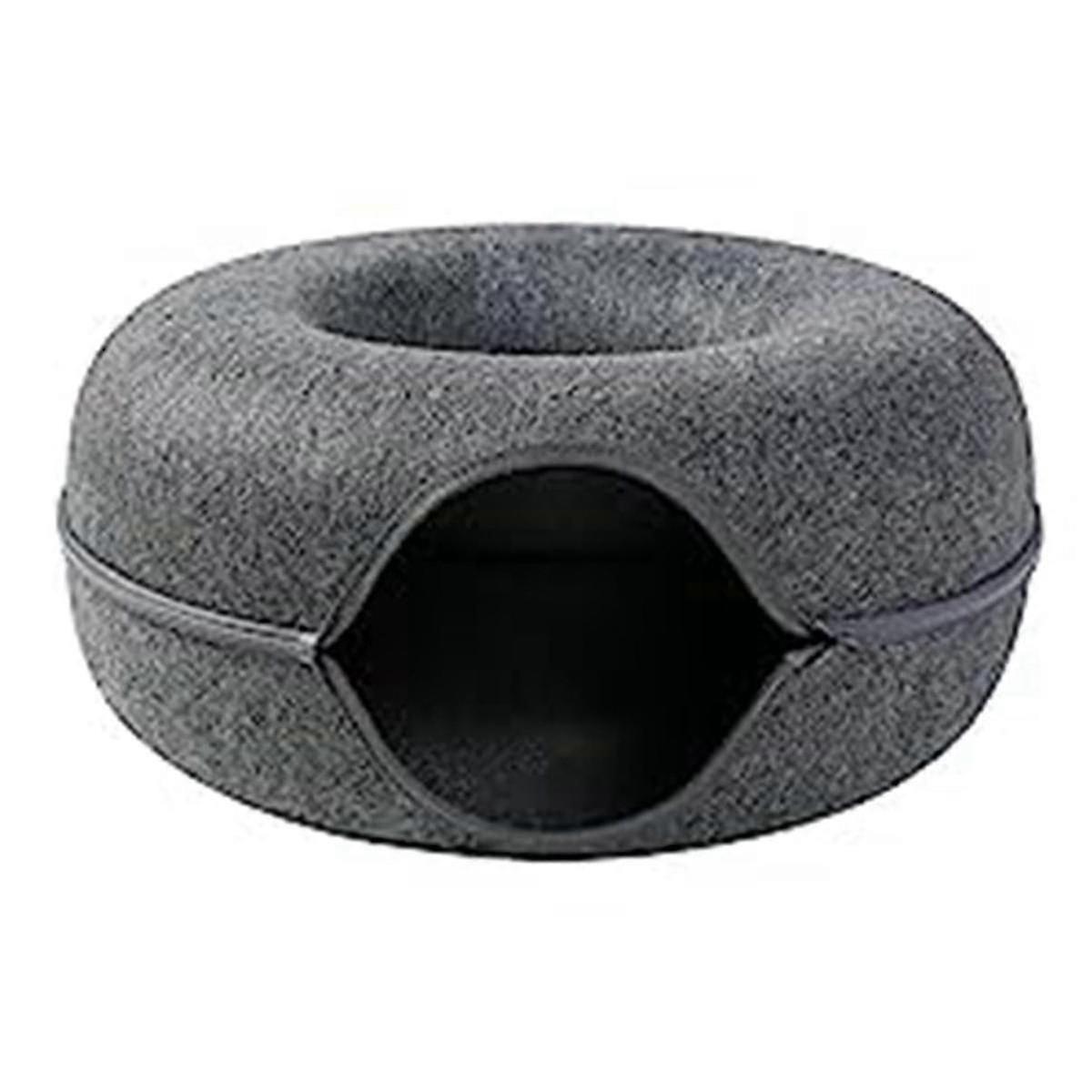 Felt Cat Cave Tunnel Bed Dual Function