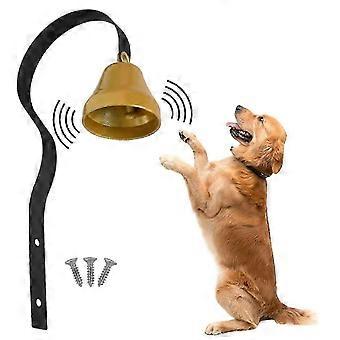 Wall Mounted Brass Doorbell Dogs Ideal Potty Training
