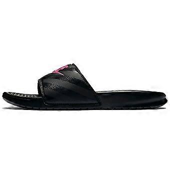 Nike Benassi Jdi Black Vivid Pink Black Women's Women's 343881-061