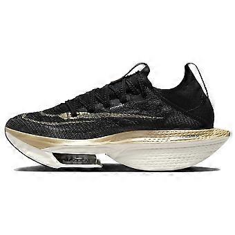 Nike Air Zoom Alphafly Next% 2 Schwarz Metallic Gold Grain Damen DN3559-003