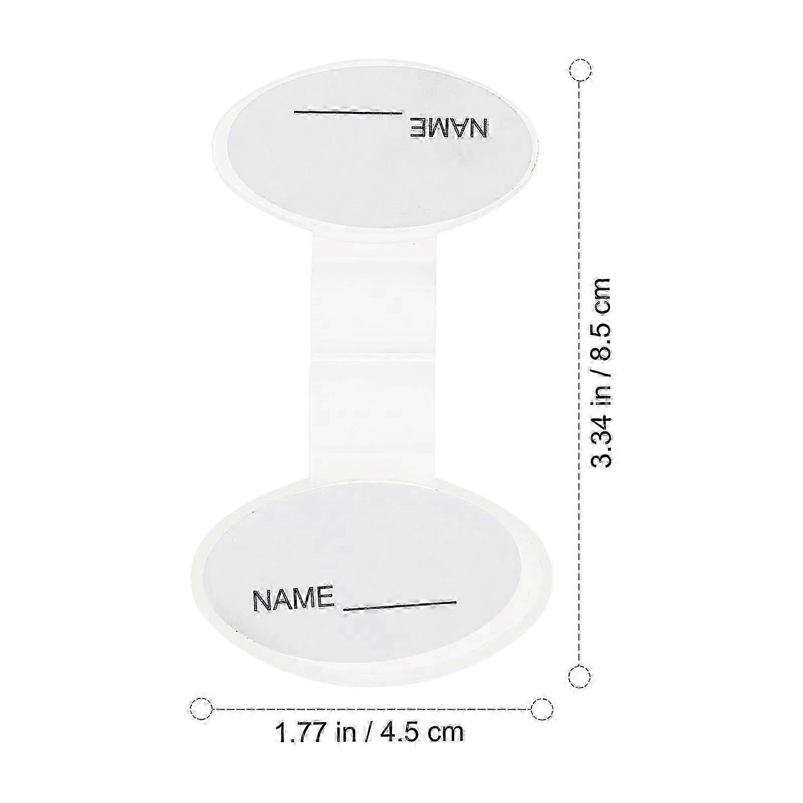 Stethoscope Name Tags Detachable 5 Pack for Storage