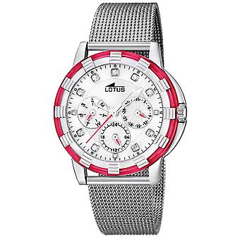 Lotus watches Quartz Analog Woman Watch with 15746/L Stainless Steel Bracelet