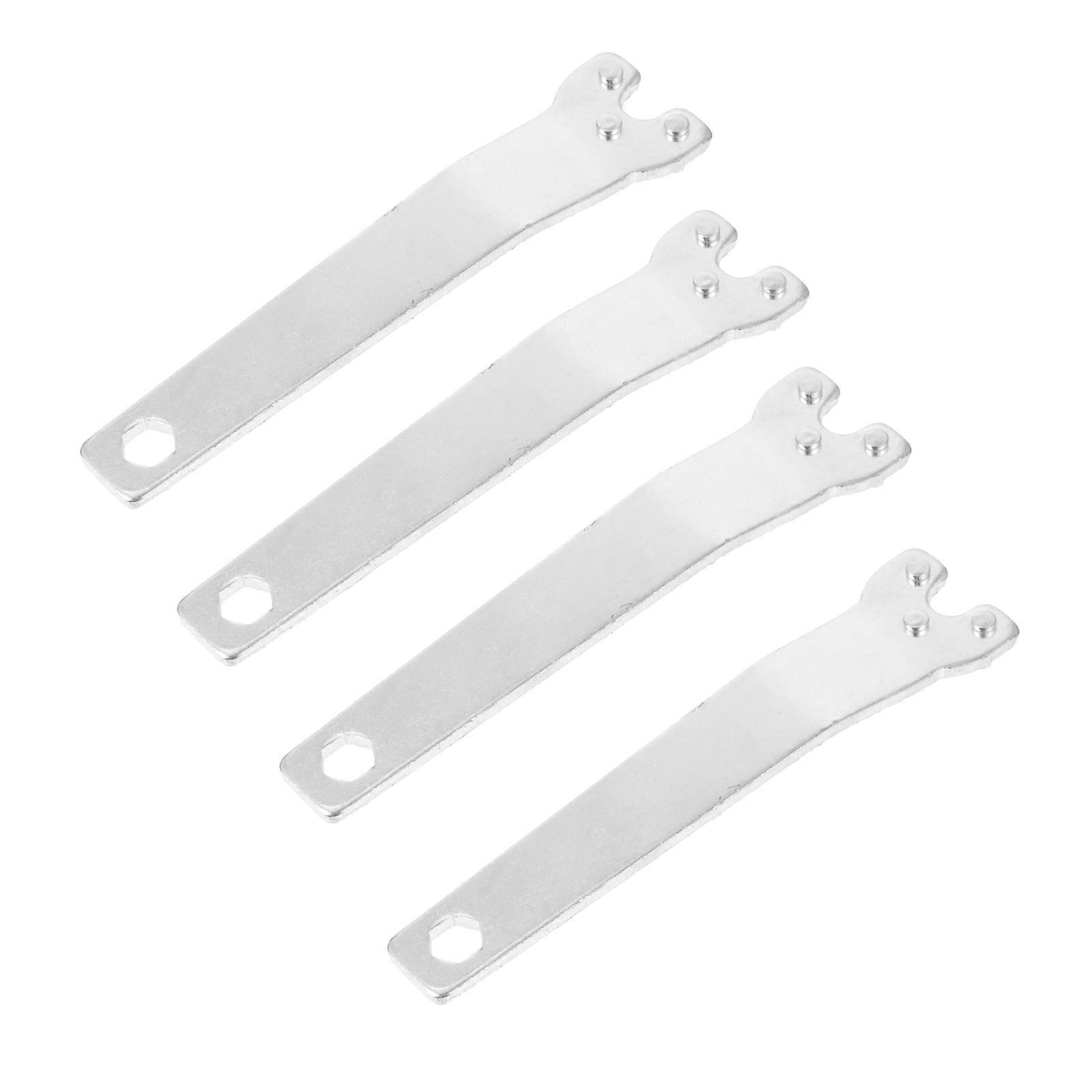 Angle Tool Universal Grinder Wrench for Disassembly 4Pcs Silver