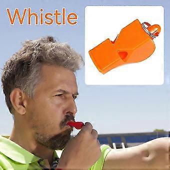 20pcs Safety Whistle Loud Sports Whistle Set Sports Competition High-Sound Referee-Whistle Emergency Tool For Coaches Referees-jry
