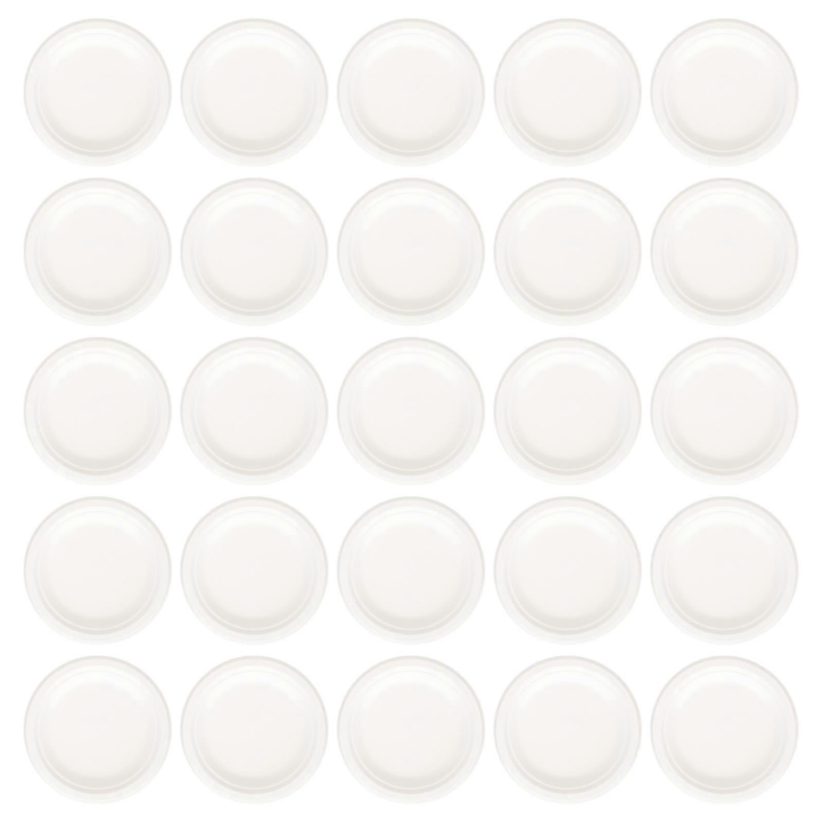 White Paper Party Paper 50Pcs Set
