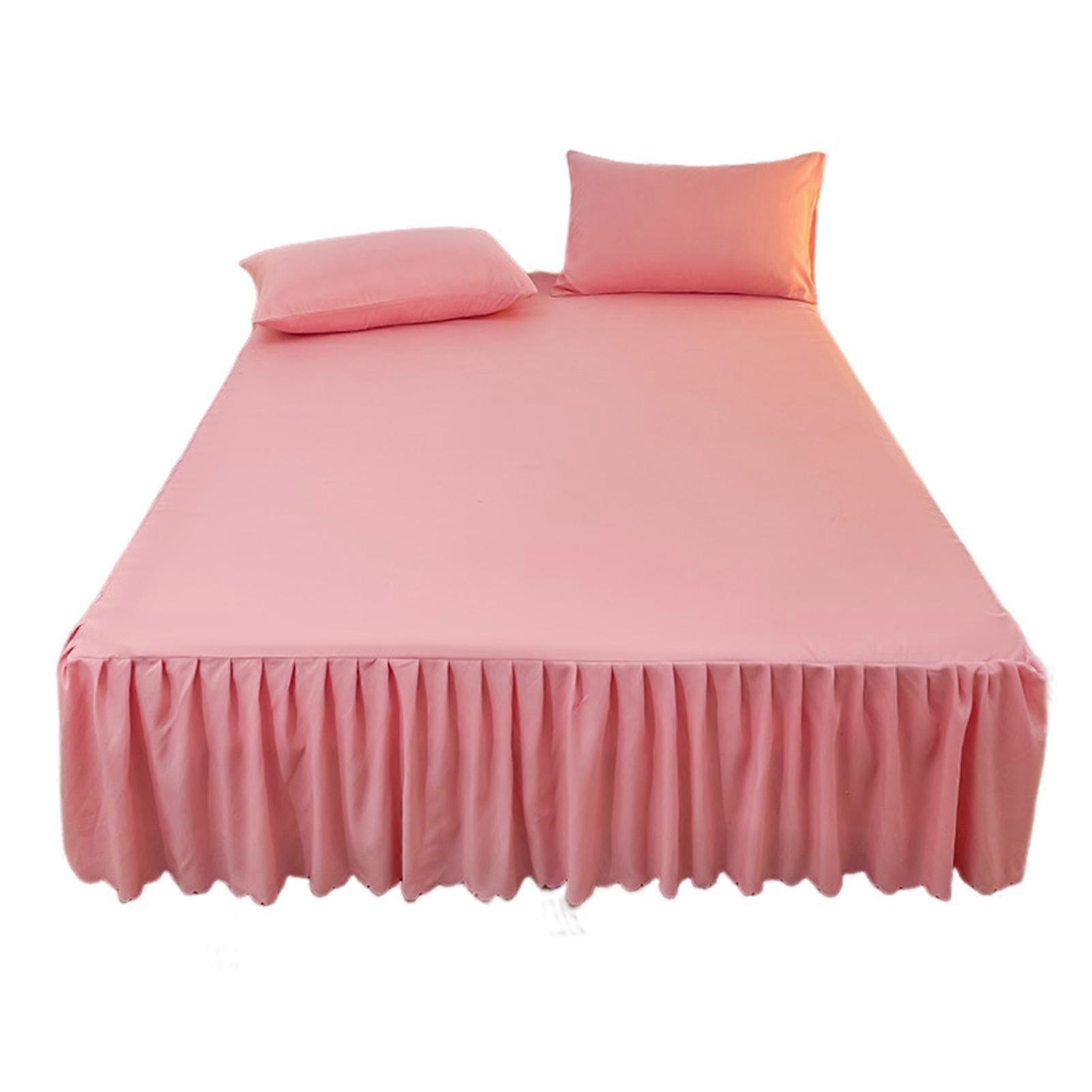 Lay Flat Ruffled Bed Skirt