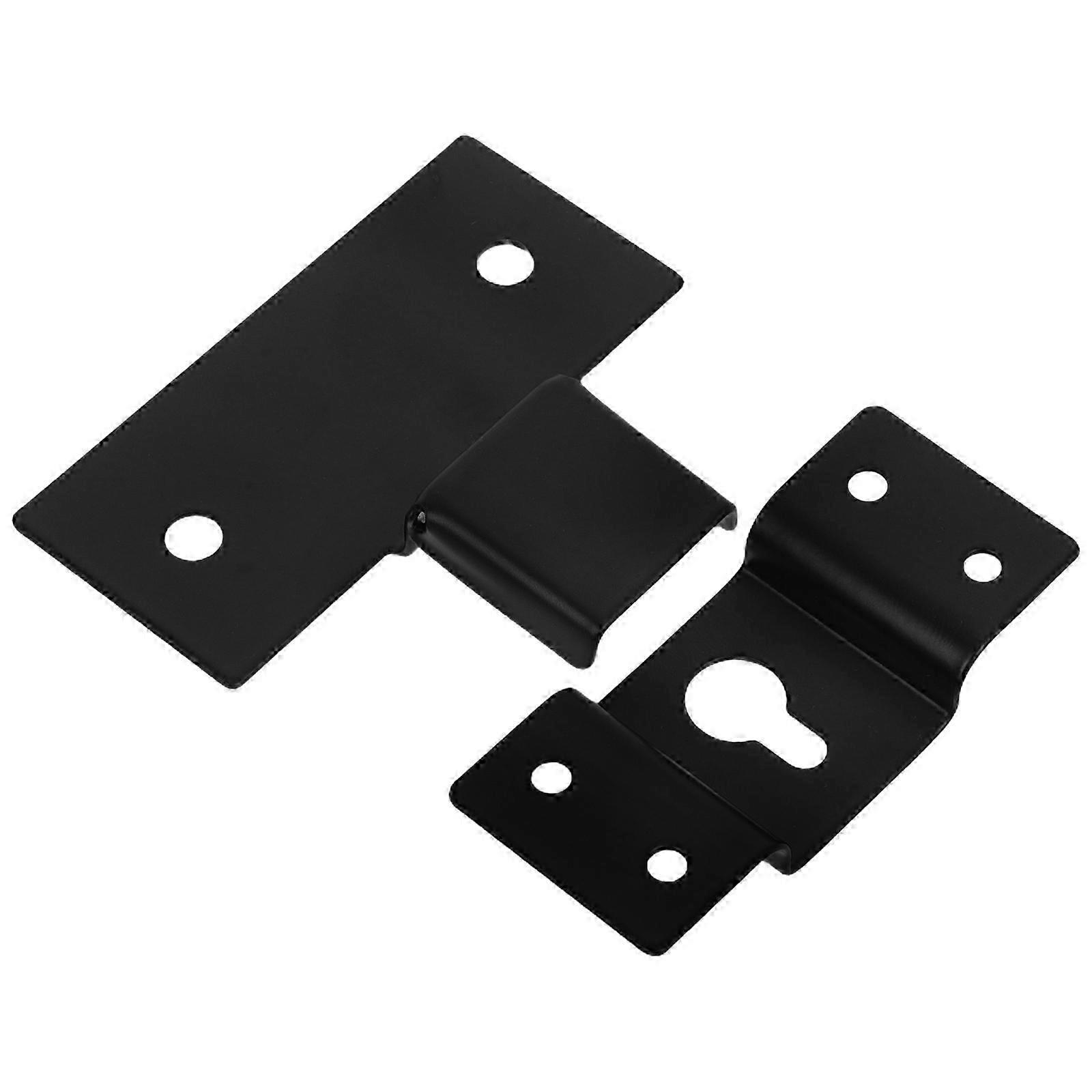 Black Iron Speaker Hanging Mount Set