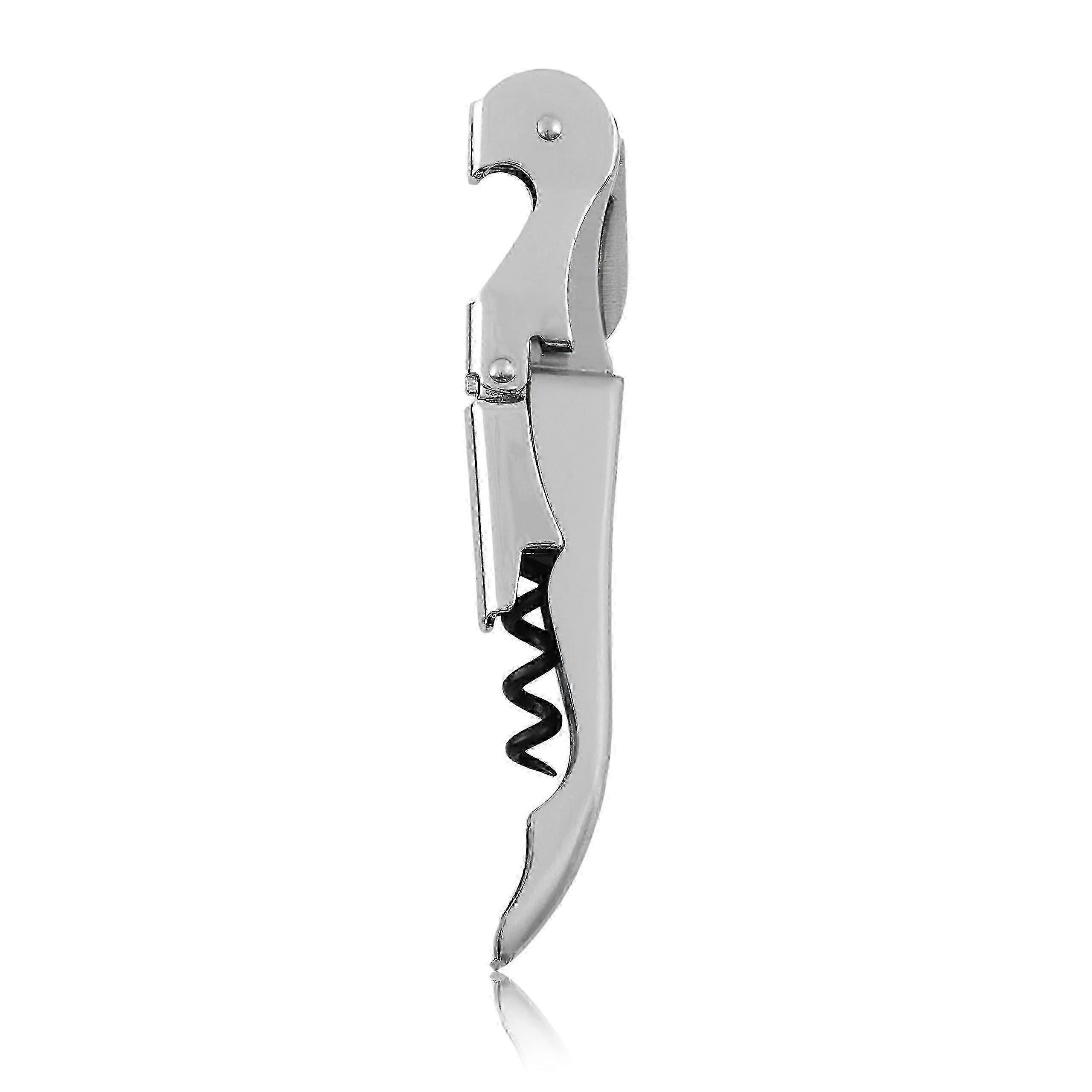 Stainless Steel Double-Hinged Corkscrew