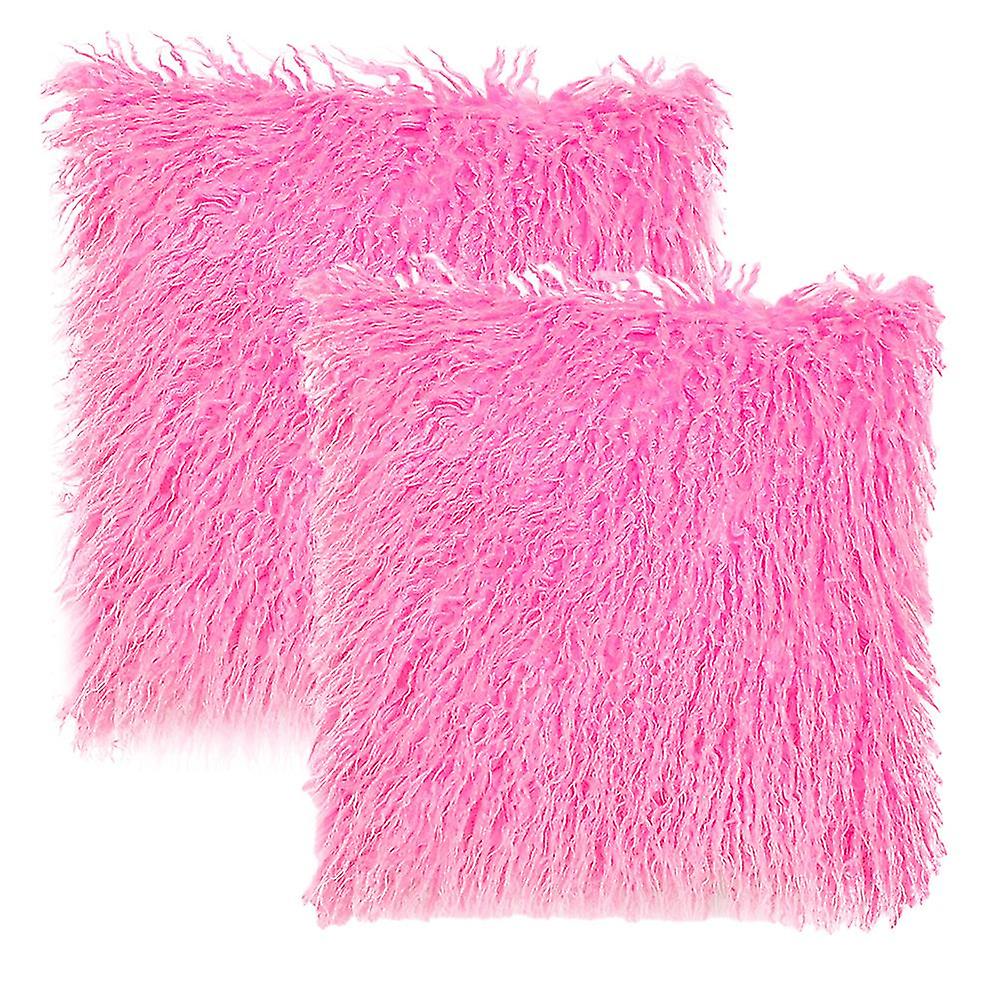 Pxcl 2-piece Set Of Household Items, Pillow Cushion, Beach-like Wool Pillow, Plush Pillowcase