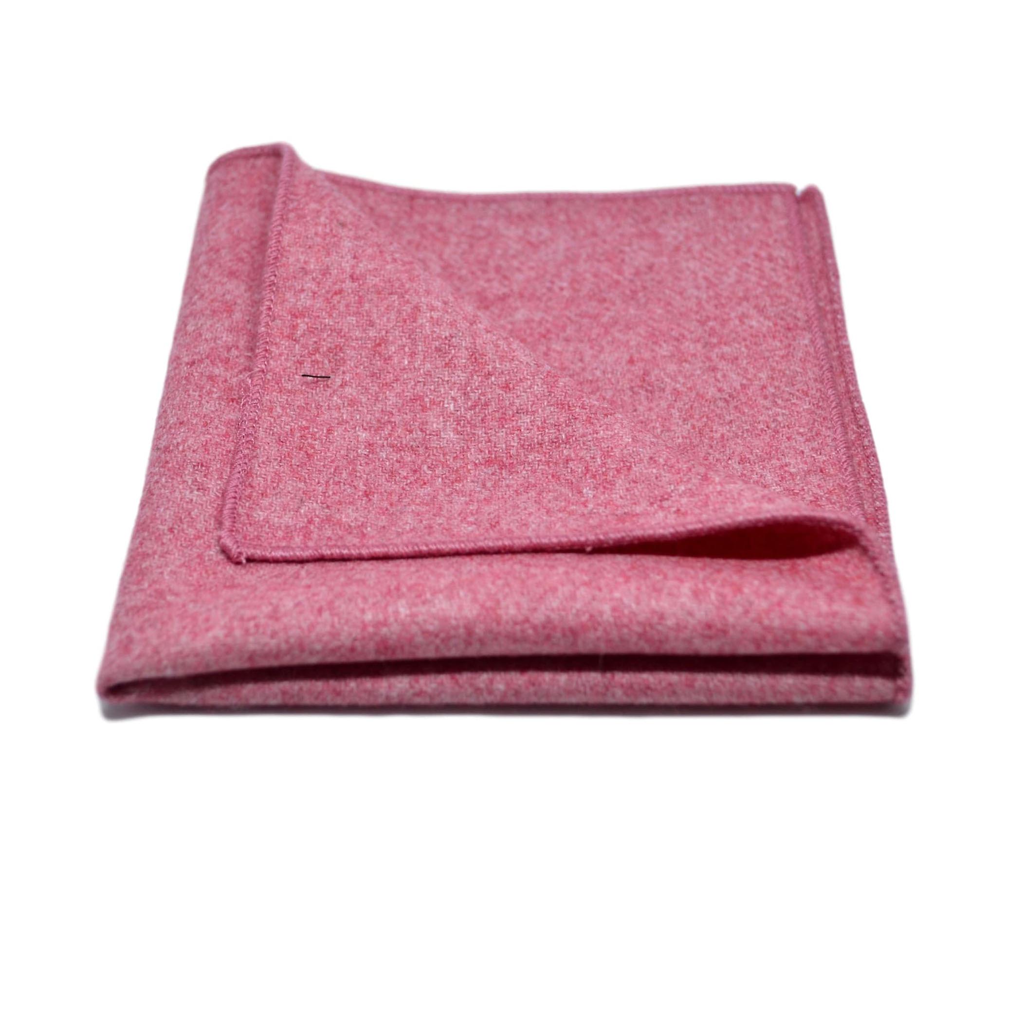 Stonewashed Red Pocket Square