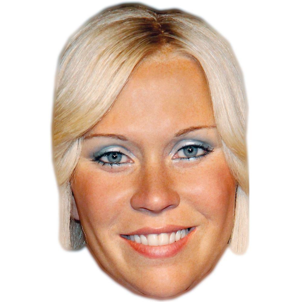 Agnetha Faltskog (Classic) Celebrity Mask, Flat Card Face
