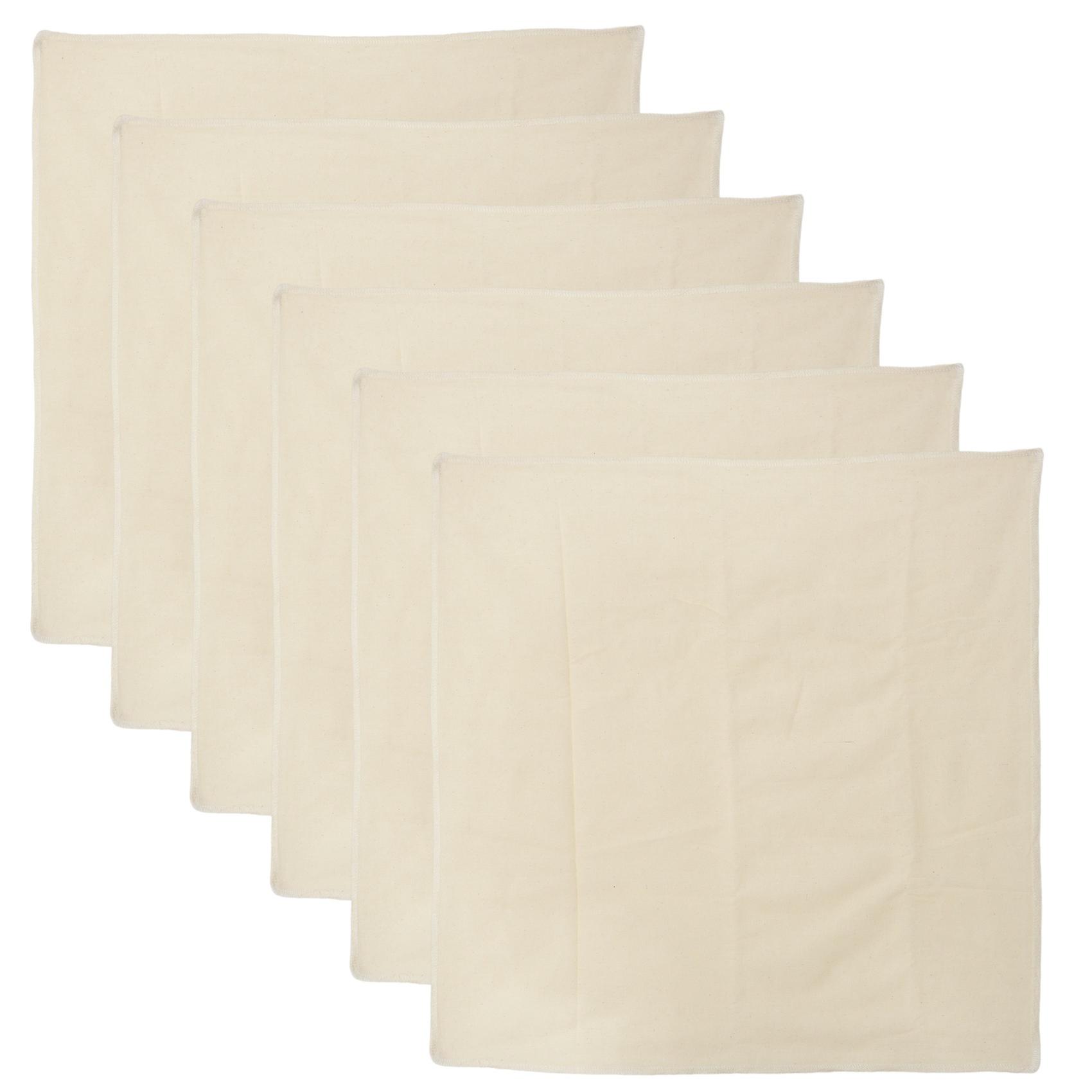 6 Pack 20X20 Inch Cheesecloth, Fabric Ultra Fine Reusable Cheesecloth for Straining, Cooking, Bakin