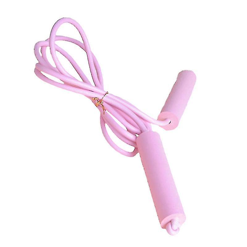 Handle Rope Skipping Jump Rope For Children (pink)