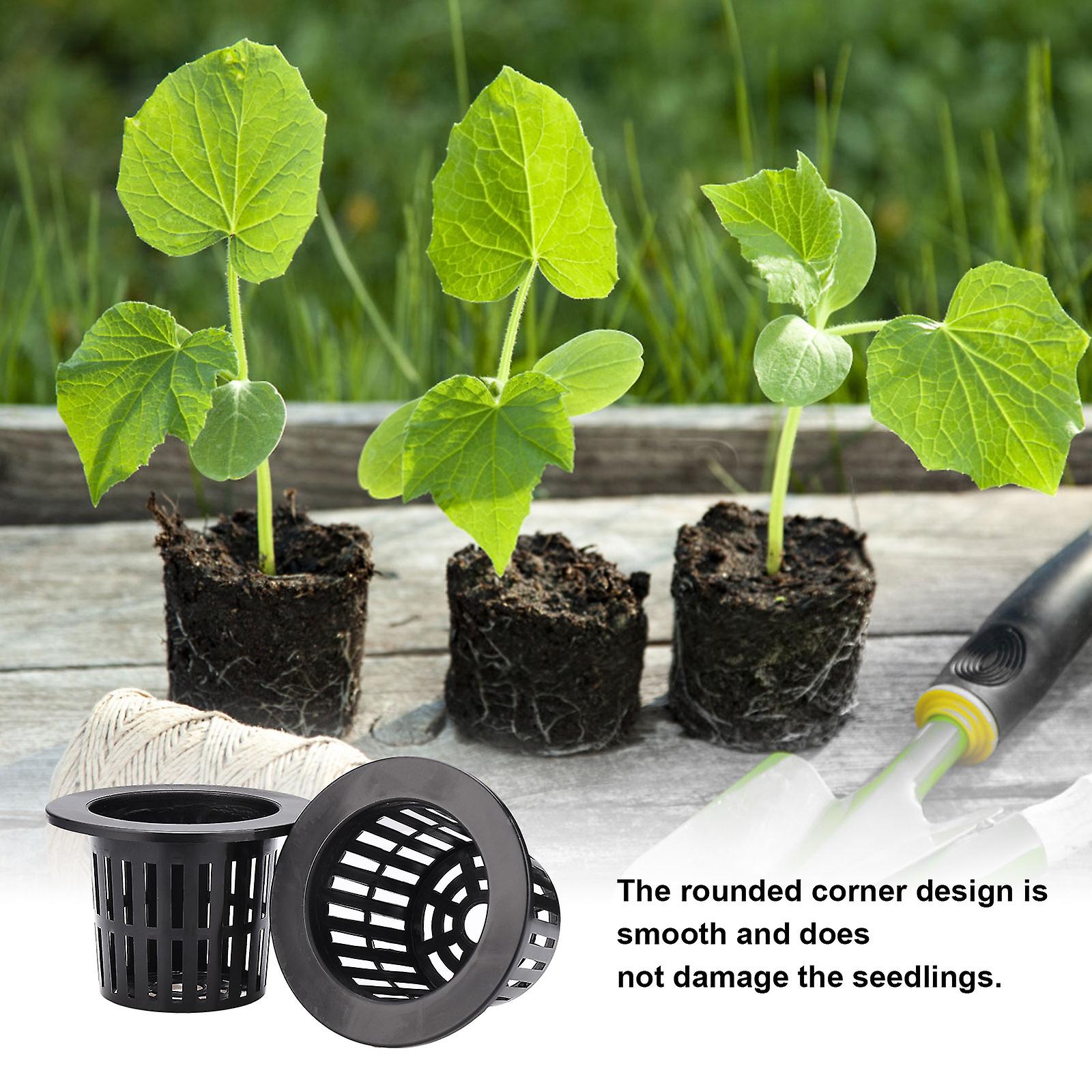 2023 New 10x Garden Net Planting Basket Clone Nursery Planting Net Cup Basket Fast