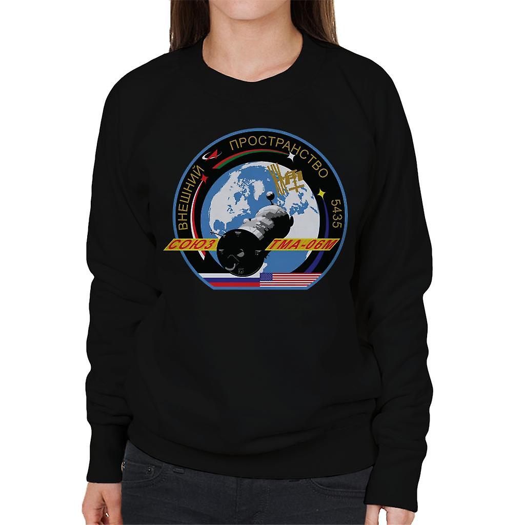 Roscosmos TMA 06M Soyuz Spacecraft Mission Patch Women's Sweatshirt
