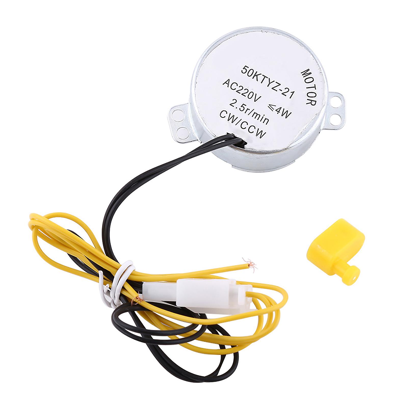 1PC CW/CCW Egg Turner Rotator Incubator Motor With Connector