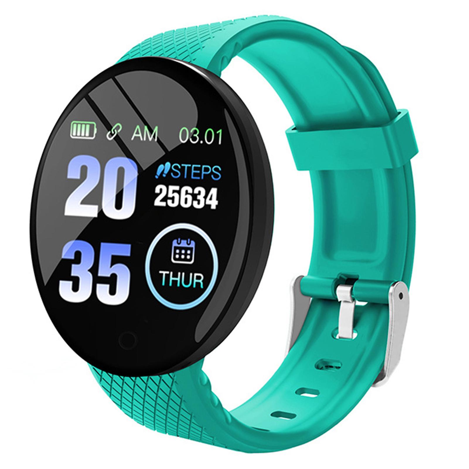 Color Screen Smart Bracelet Bluetooth-compatible Pedometer Heart Rate Detector