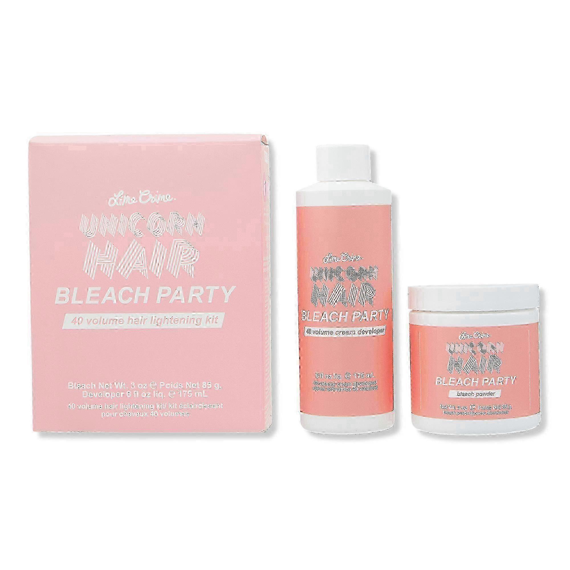 Lime Crime Unicorn Hair Bleach Party 40 Volume Hair Lightening Kit, 1 Ea