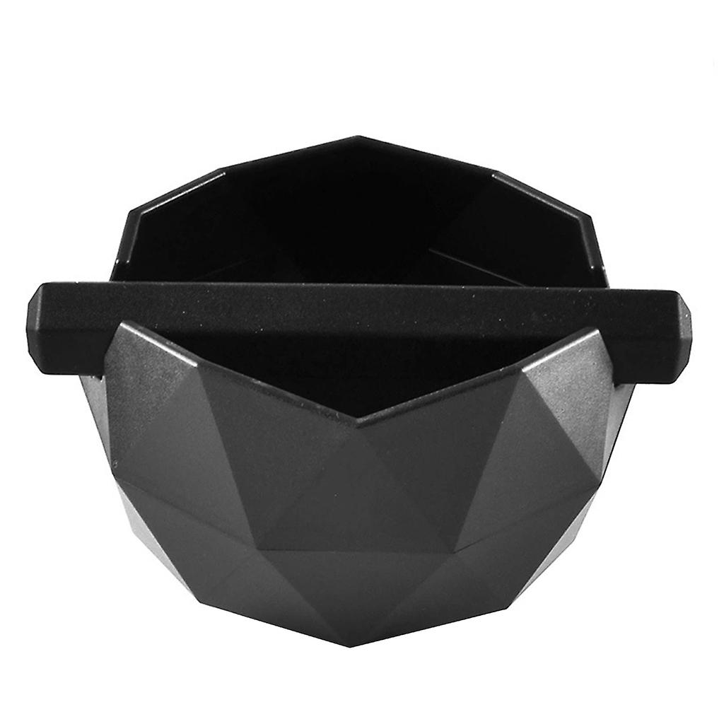 Modern Espresso Dump Bin Coffee Knock Box Unique Grind Waste Bin Easy to Clean