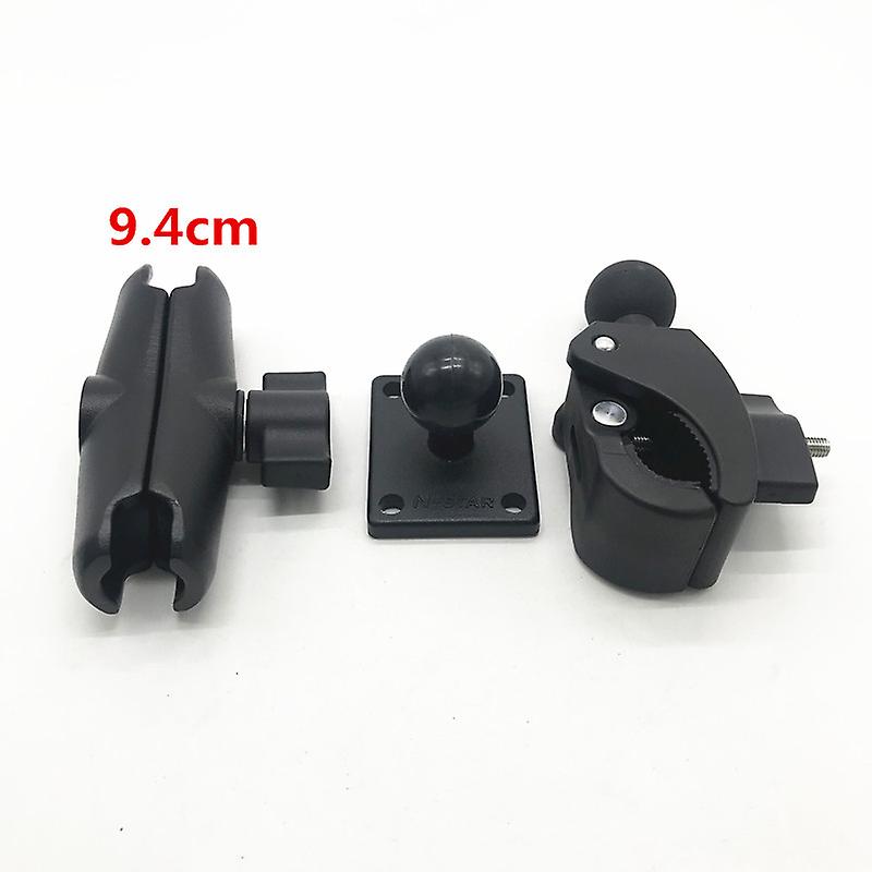 Tough-claw Mount With Double Socket Arm And Round Amps Base Adapter For Garmin