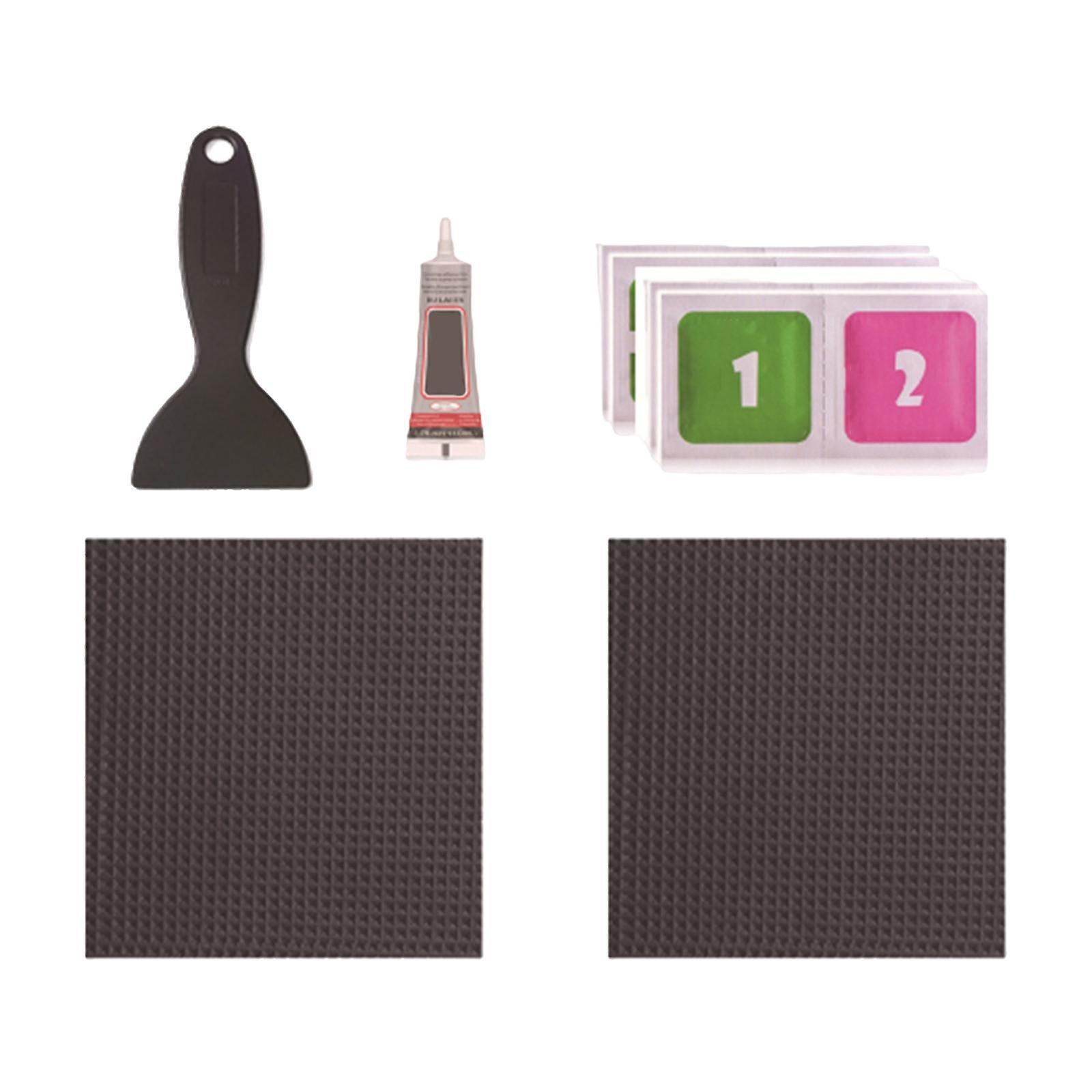 Trampoline Patch Kit Replacement Vanntett Store hull Trampoline Tilbehør Square 2 Patches