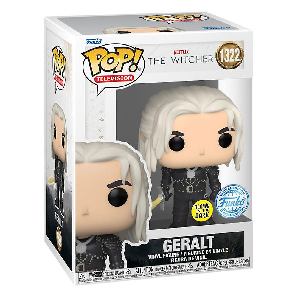 مرخص رسميا Funko The Witcher TV Geralt مع السيف US Exc. توهج البوب! الفينيل