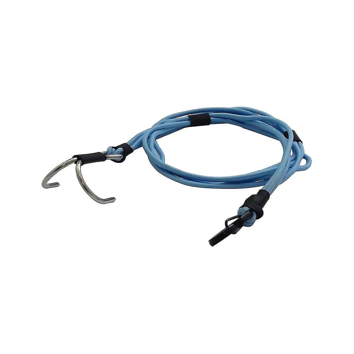 Elastic Kinetic Winch Strap With Hook For 1/10 Rc Rig Crawler Gspeed Lcg Trx4 D90 Scx10 Power Wagon