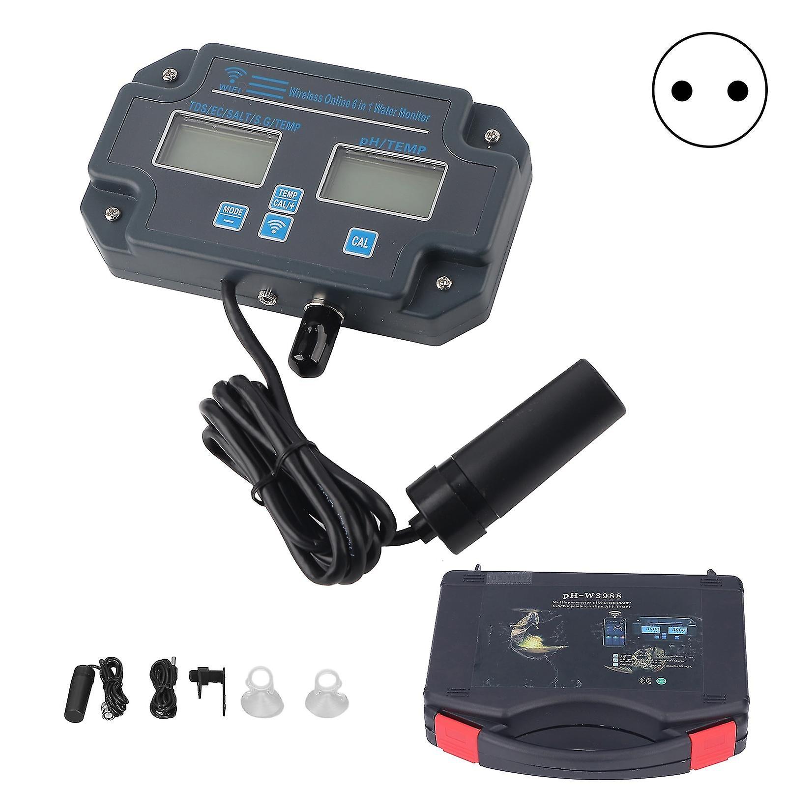 Phw3988 Multiparameter Water Quality Tester App Remote Control Ph Ec Tds Salt S.g Temperature Meter Online Monitor