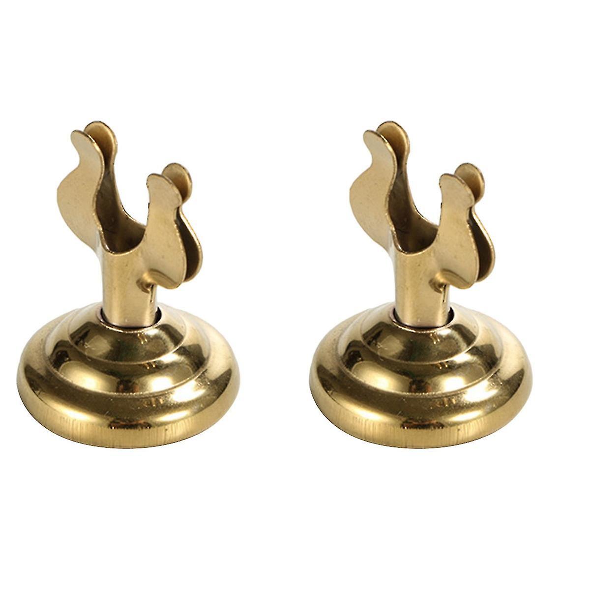 2pcs Mini Stainless Steel U Shape Holders Table Number Stands Memo Note Clips For Home Hotel Party D