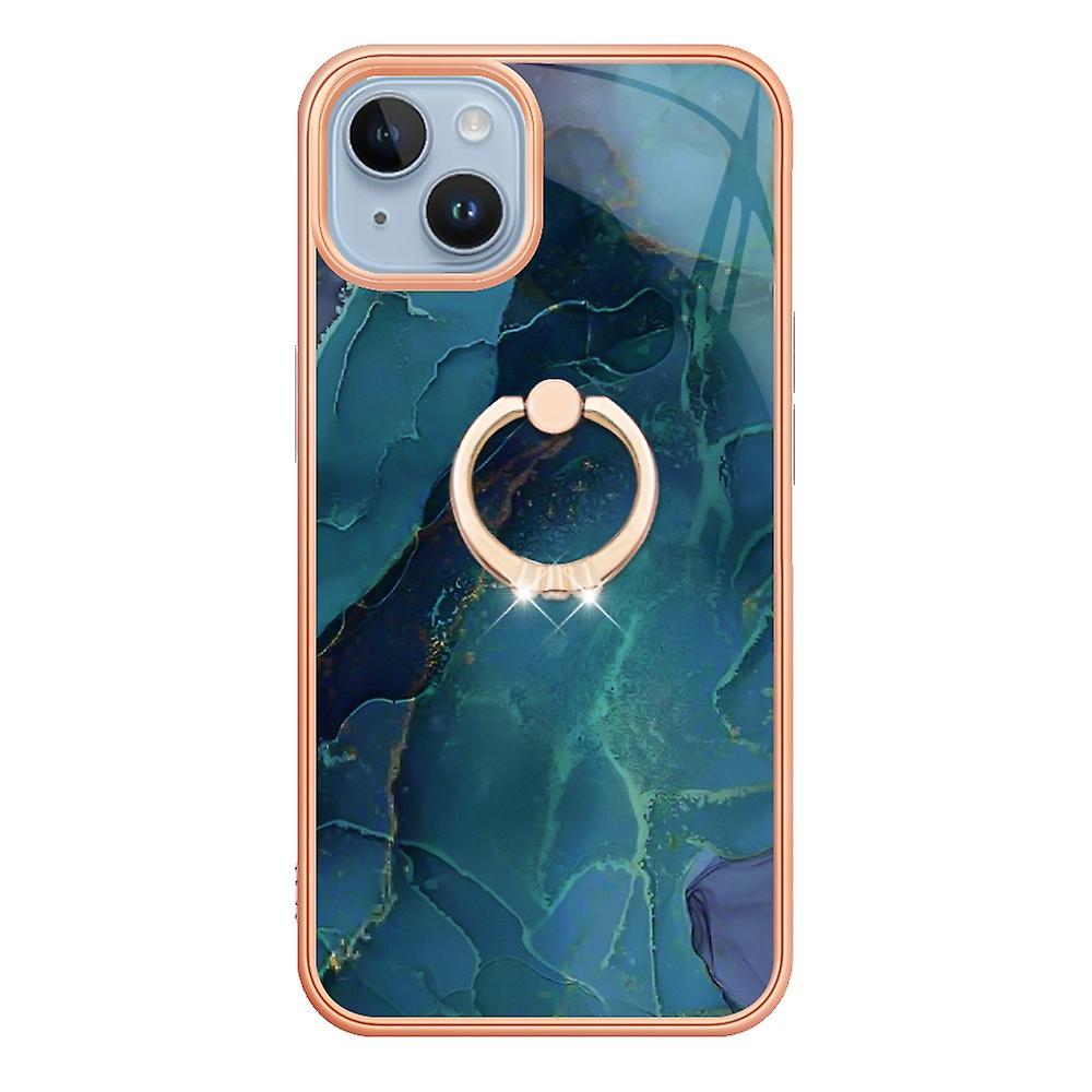 Marble IMD TPU Case For iPhone 15