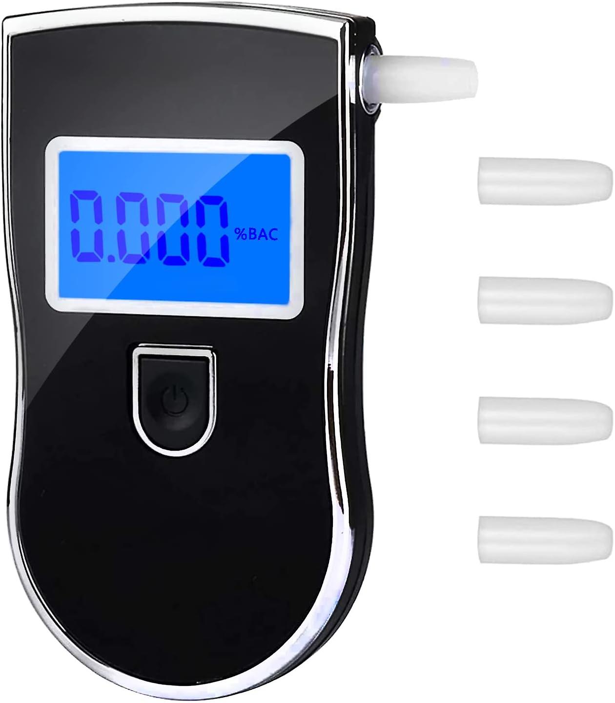 Electronic Breathalyzer, Electronic Breathalyzer, Professional Portable Breathalyzer Measuring Device With Lcd Display Alcohol Tester Eph