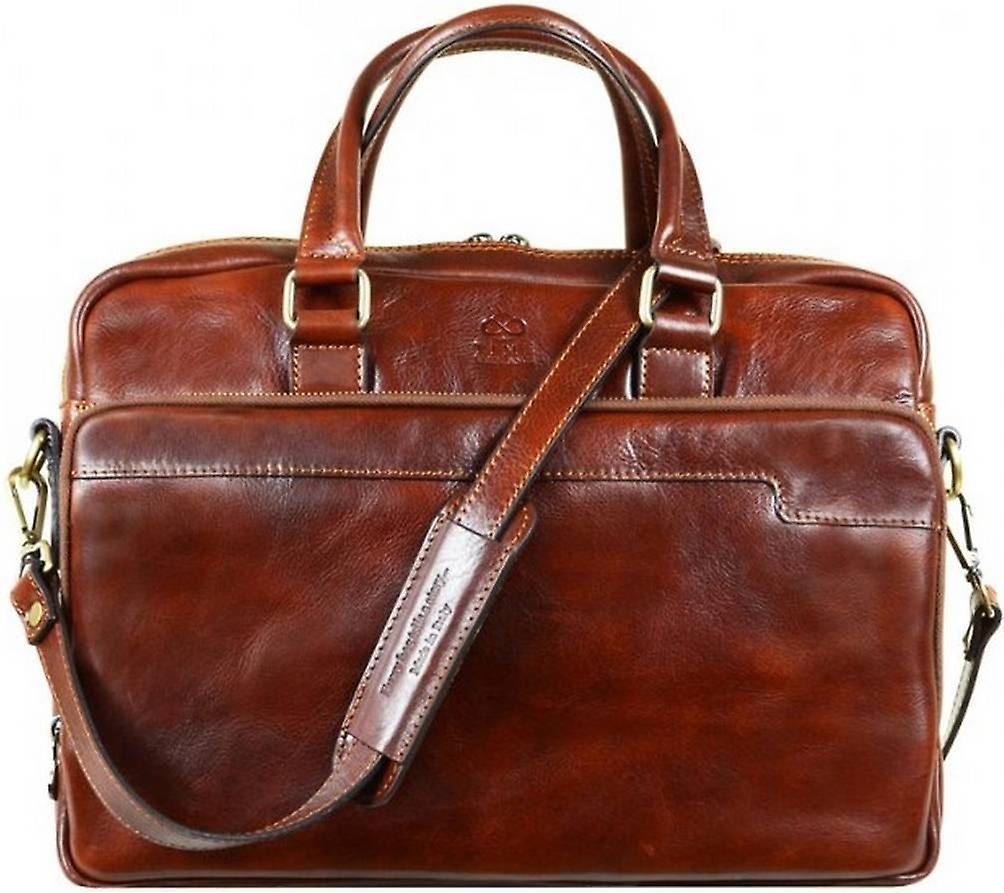 Time Resistance Orlando Laptop Bag - Brown