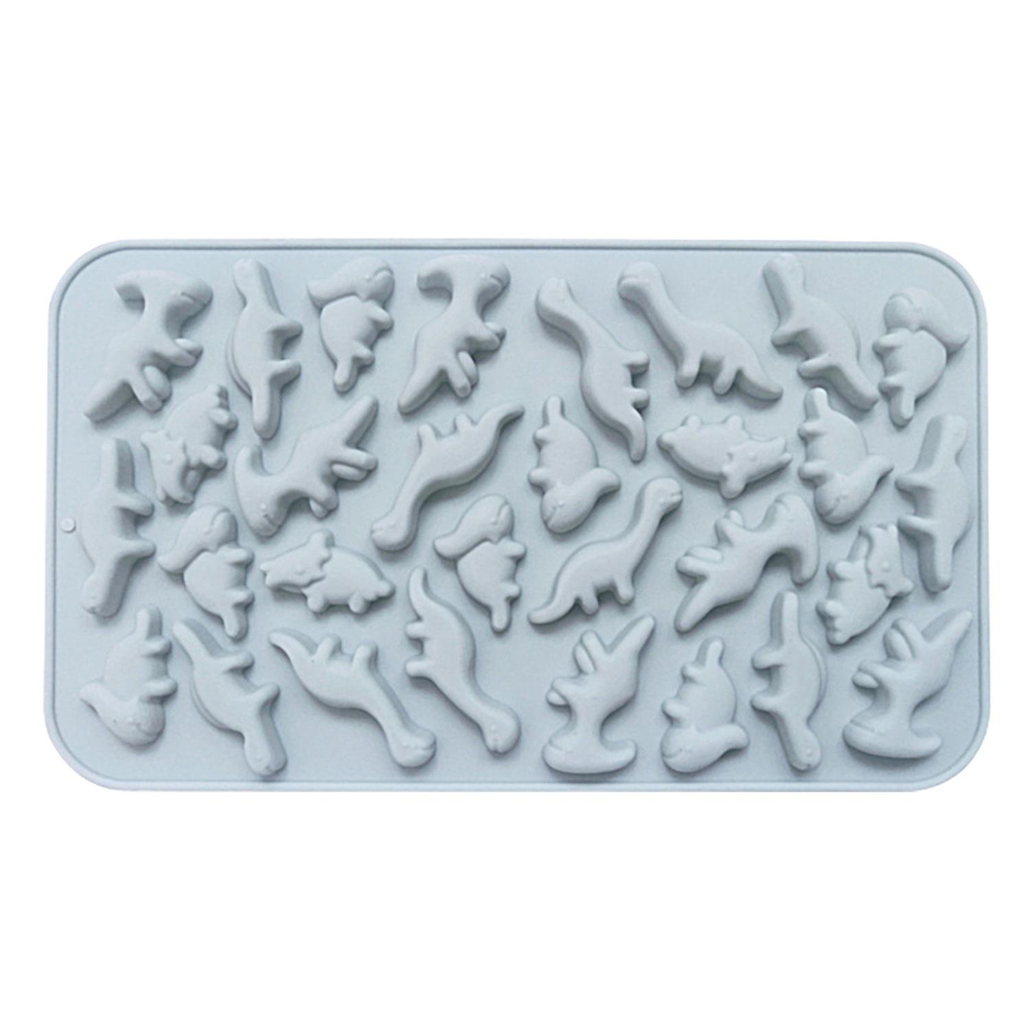 Dinosaur Mold Multi-Purpose Fine Workmanship Lightweight Dinosaur Silicone Fondant Mould for Home