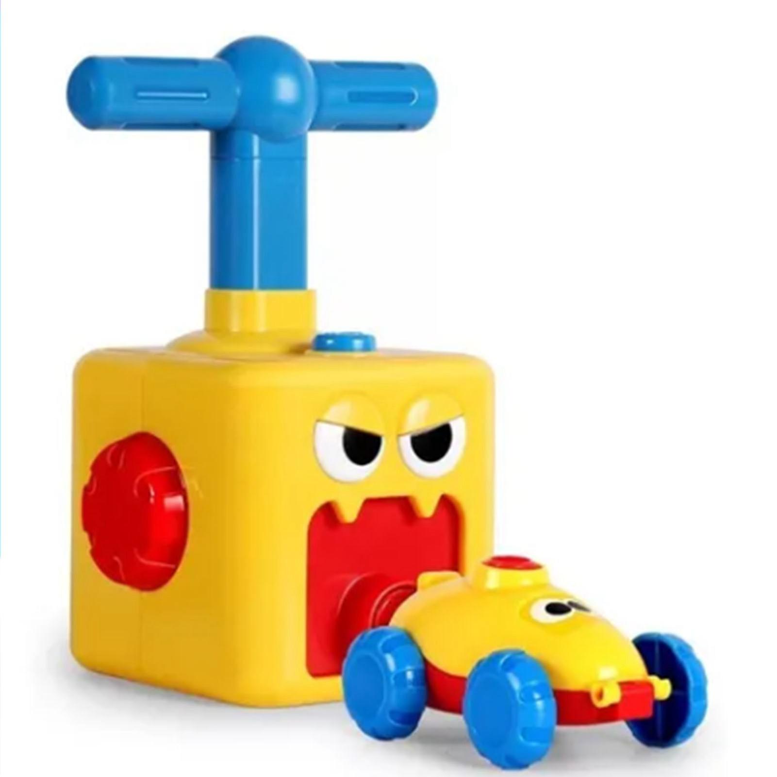 Kids' Balloon-Powered Car Toy - Safe STEM Learning Science Kit