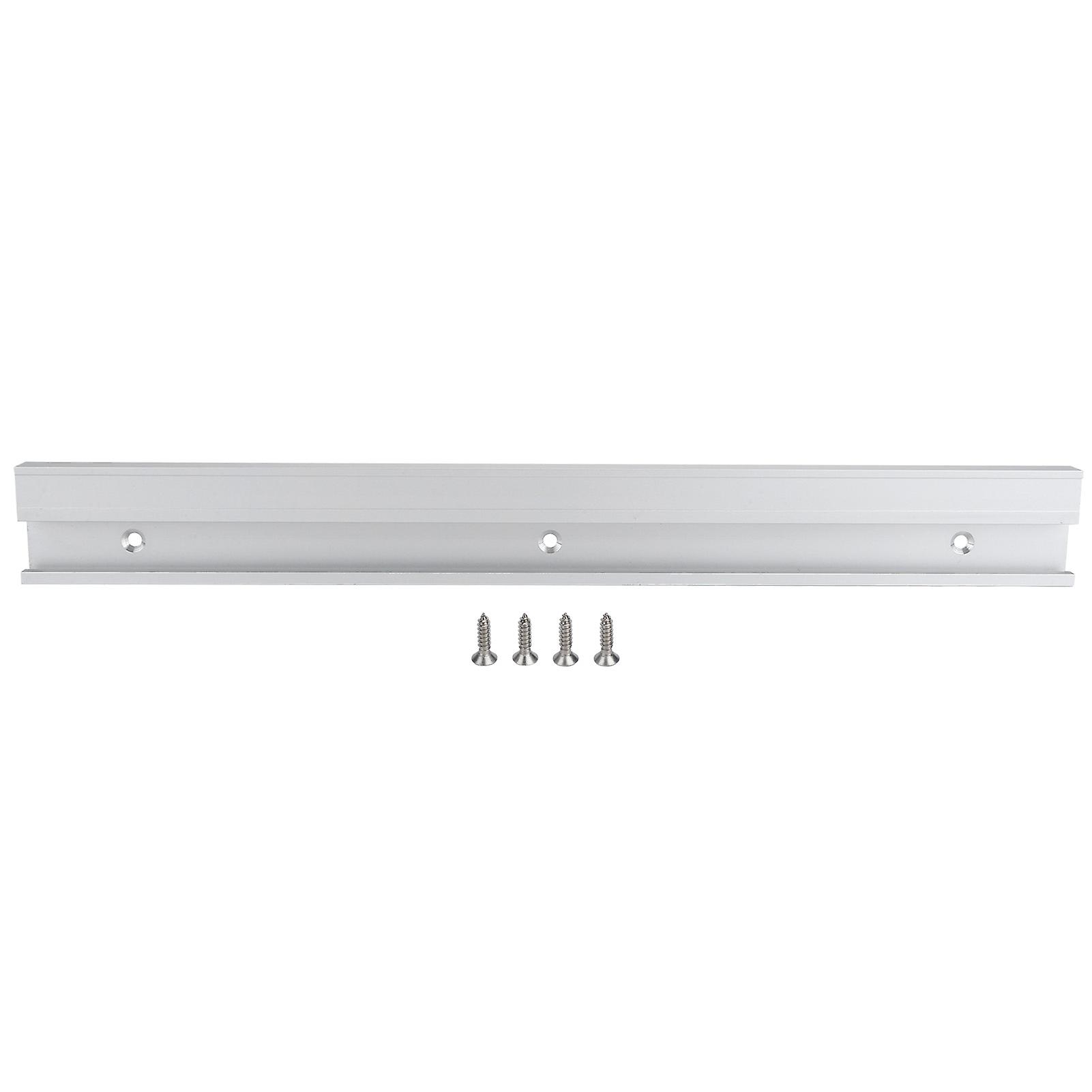 Aluminium High Strength Miter Bar Slider Table Saw Gauge Rod Woodworking Tool without Scale0.4m: 3 Fixed Holes