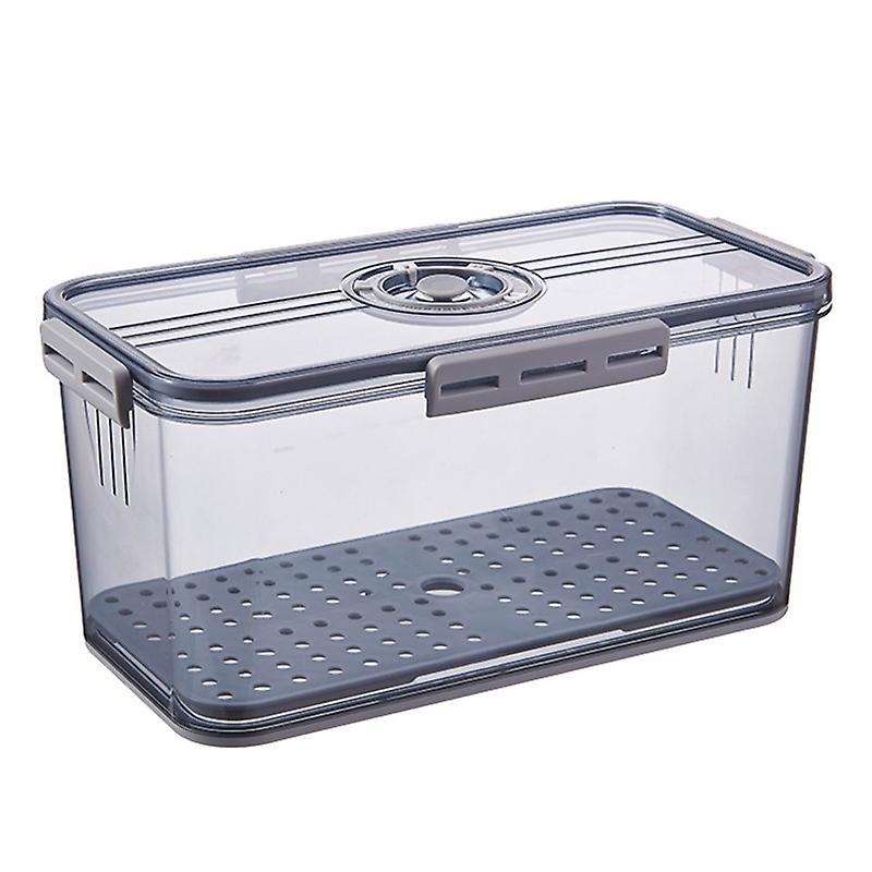 Bread Box Time Recording Food Storage Container Food Grade BPA Free Transparent Airtight Food Organi
